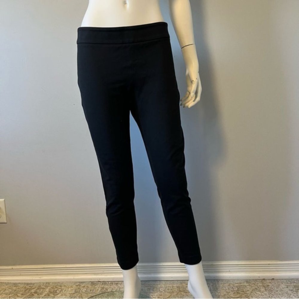 Ann Taylor Black high rise Trousers with zipper on the side for closure …